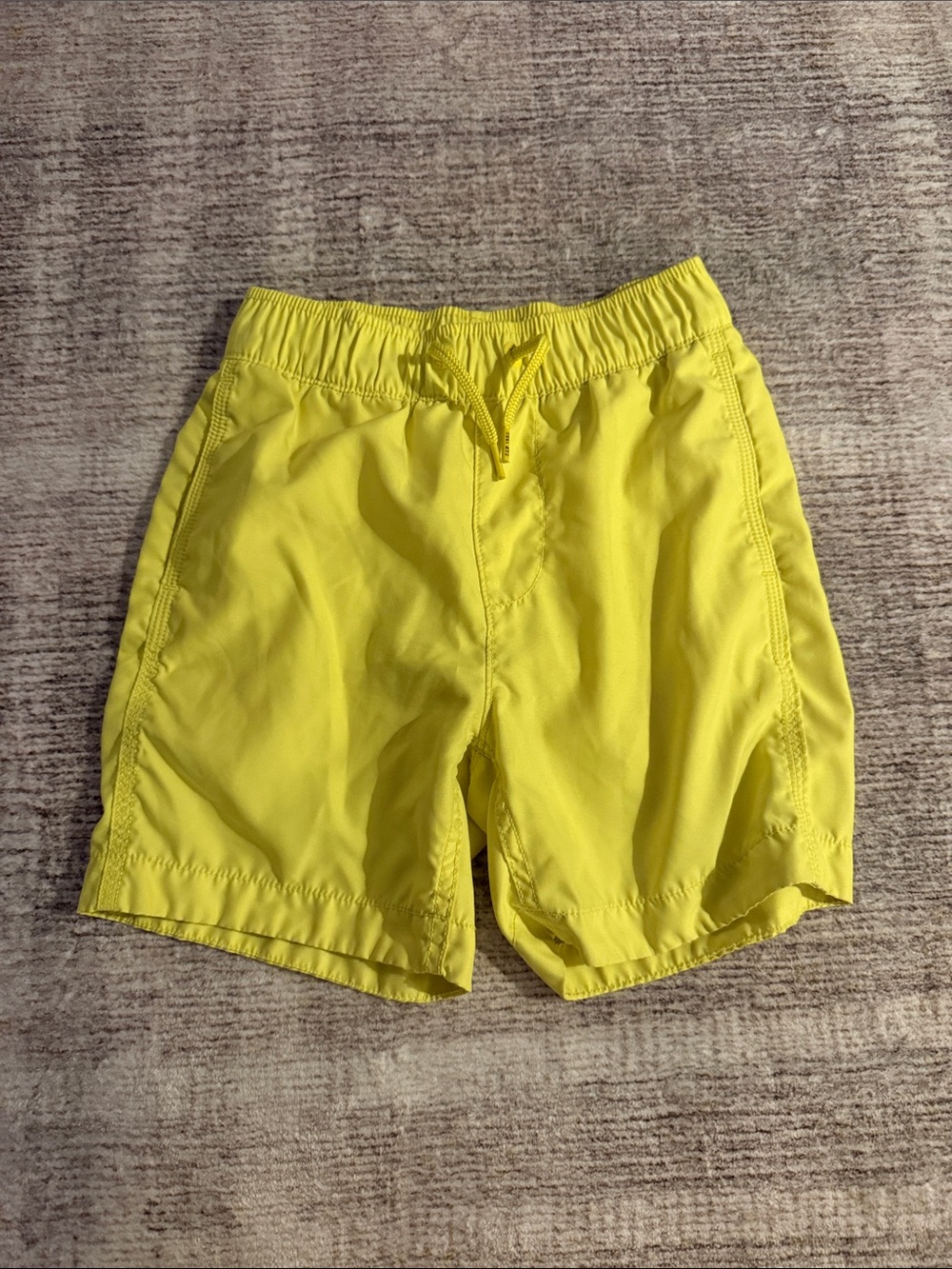 GAP Bright Yellow Kids Swim Trunks